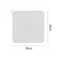 2Pcs 20x20cm Sewer Sealing Silicone Cover for Bathroom Kitchen