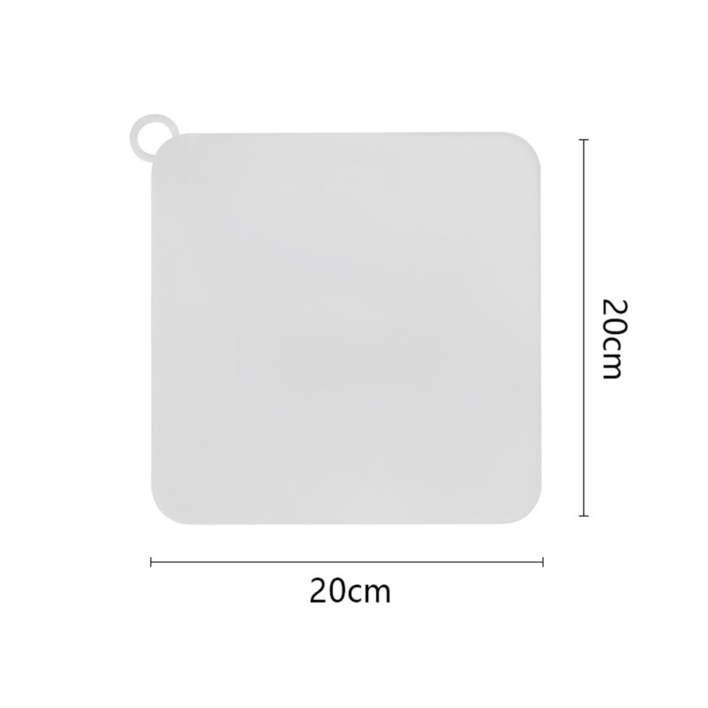 2Pcs 20x20cm Sewer Sealing Silicone Cover for Bathroom Kitchen