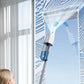 Window Cleaning Kit with Spray Mop High Rise Glass Cleaner for Home & Office