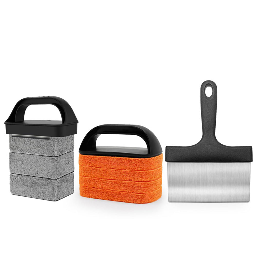 10PCS Griddle Cleaning Kit For Blackstone Flat Top Grill Cleaning Kit Griddle Scraper