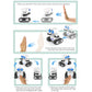 Rechargeable RC Gesture Sensing Robot Gift Remote Control Toy With Music And LED Eyes