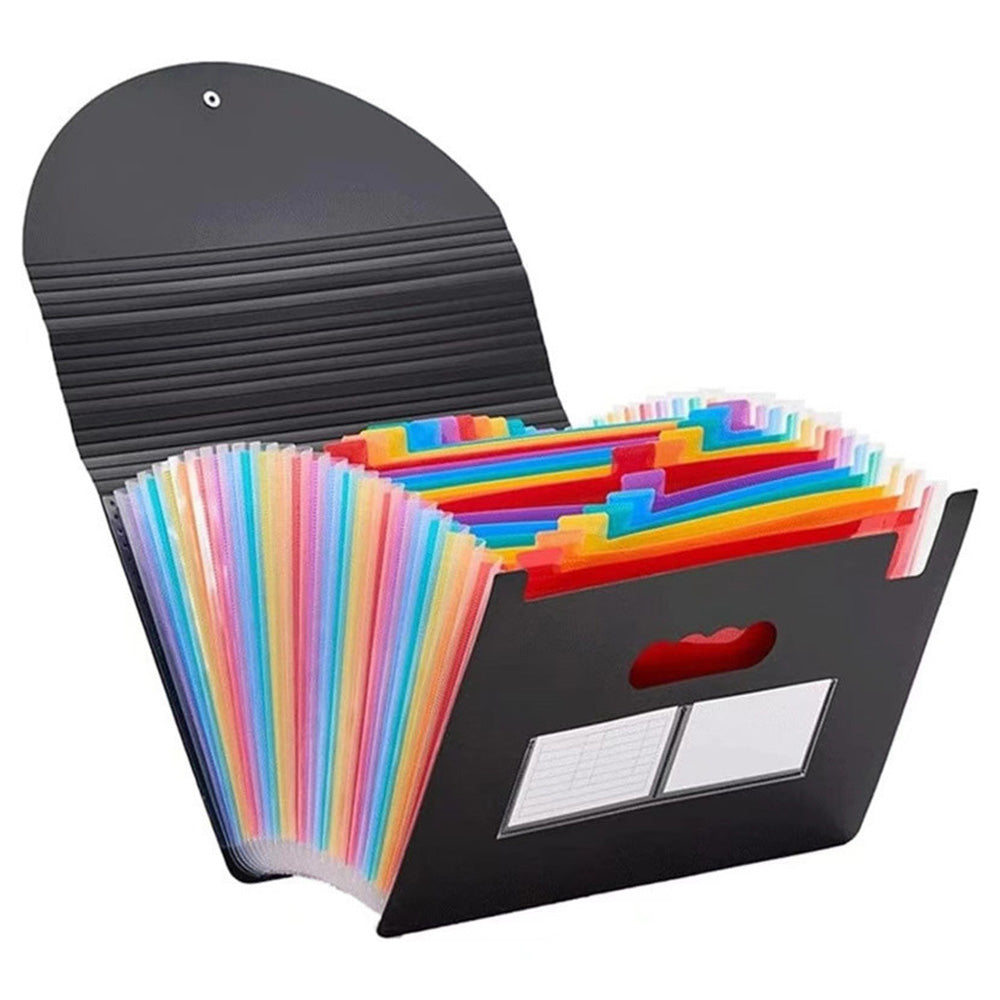 Accordion File Organizer Expanding File Folder Large Capacity Document Storage
