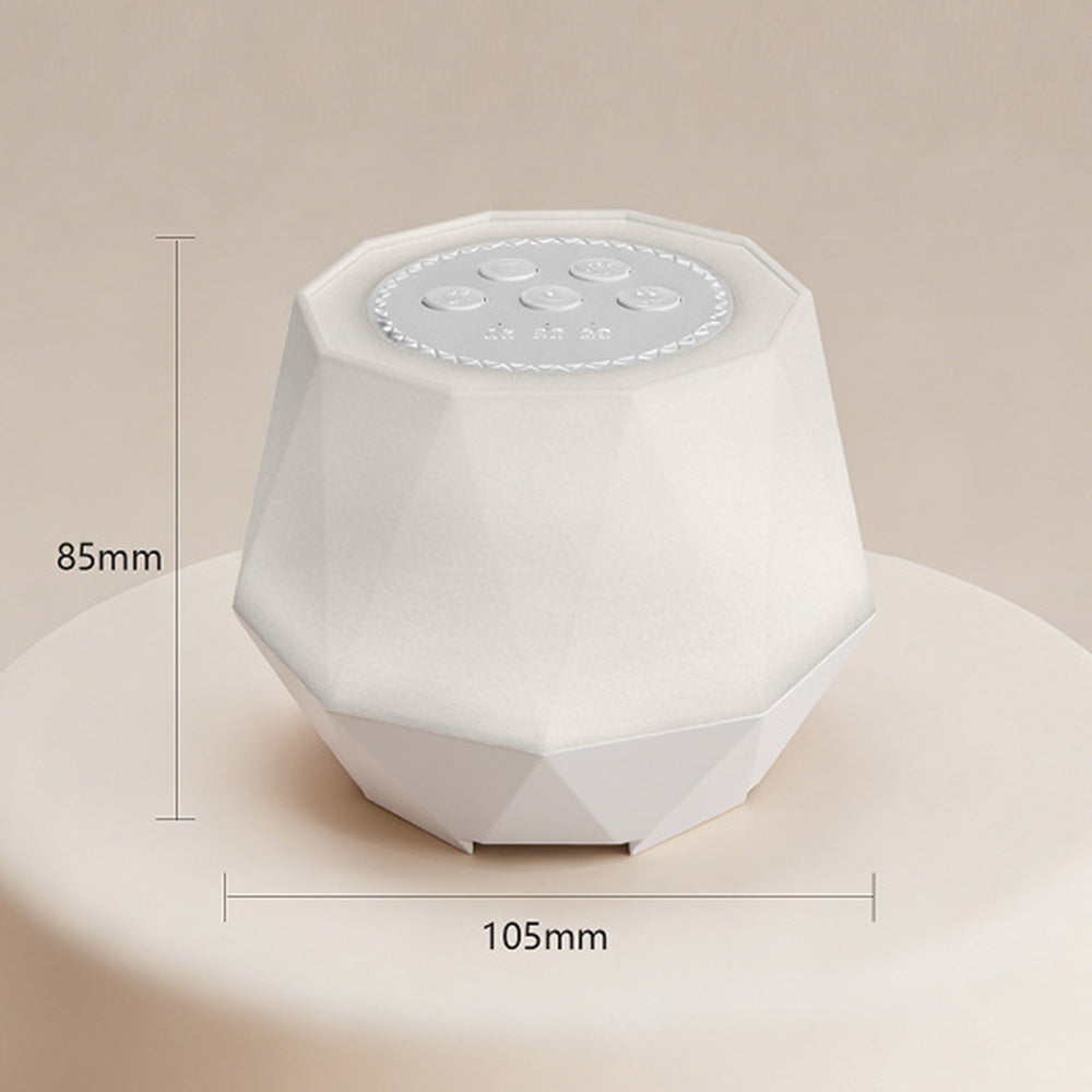 Rechargeable Color Noise Sound Machine with 10 White Noises 7 Colors Timer