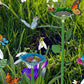 4PCS Bee Watering Station Metal Bee Water Feeder Colorful Bee Bath Bowl For Outdoor