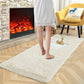 Super Soft Shaggy Rugs Fluffy Carpets Non Slip Hallway Runner Rug