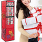 2Pcs Hanging Wrap Organizer Wrapping Paper Storage Hanging Storage Bag
