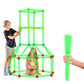 175Pcs Tent Fort Building Kit Glow In The Dark Tent STEM Construction Toy