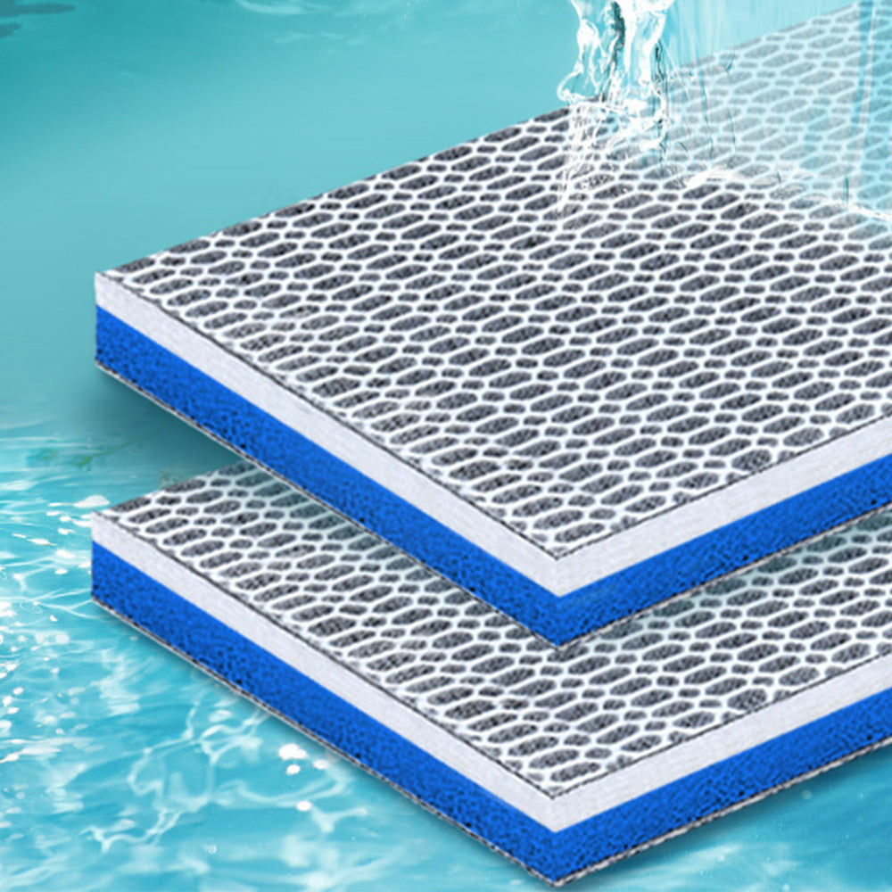 2Pcs 8-Layer High-Density Aquarium Filter Cotton