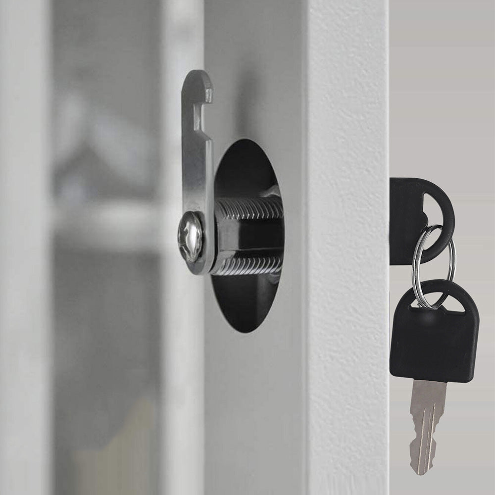 4 Pcs Cam Lock Set with Keys for Cabinet Drawer and Mailbox