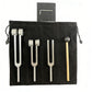 3Pcs Aluminum Tuning Forks Set 128Hz 256Hz 512Hz for Sound Healing Yoga Meditation