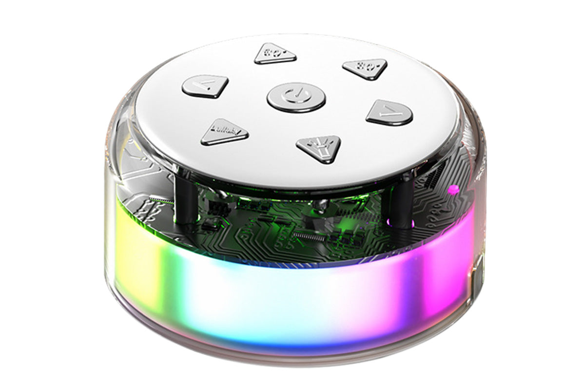 Portable White Noise Machine for Sleeping with Night Light Bluetooth Speaker Sleep Timer