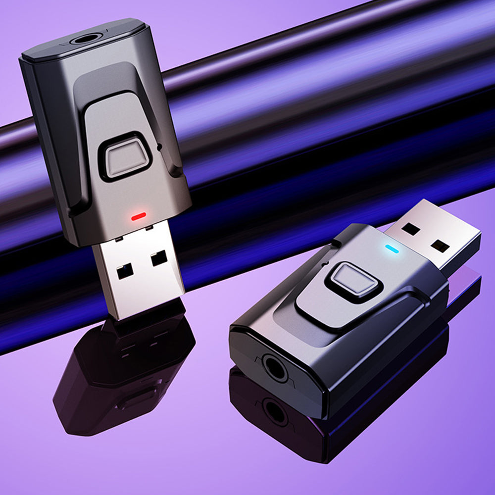 2-in-1 Bluetooth 5.0 Audio USB Adapter