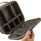 Checkered Makeup Bag Travel Cosmetic Bags Adjustable Partition Toiletry Organizer