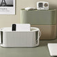 2Pcs Cable Storage Box Wire Management Case Power Plug Socket Organizer Box