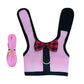 Rabbit Harness and Leash Set Adjustable Breathable Mesh Vest for Bunny Small Pets-Pink