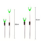 Five Piece Telescopic Aluminum Fishing Rod Holder Set