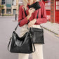 Leather Handbags Shoulder Bag and Purse Set for Women Gifts