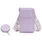 PU Leather Cell Phone Purse Small Crossbody Bags With Credit Card Slot