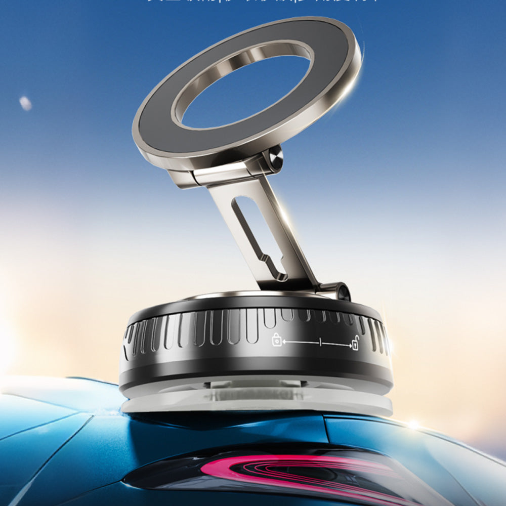 Vacuum Car Phone Mount 360-Degree Rotation for Dashboard Desk and More