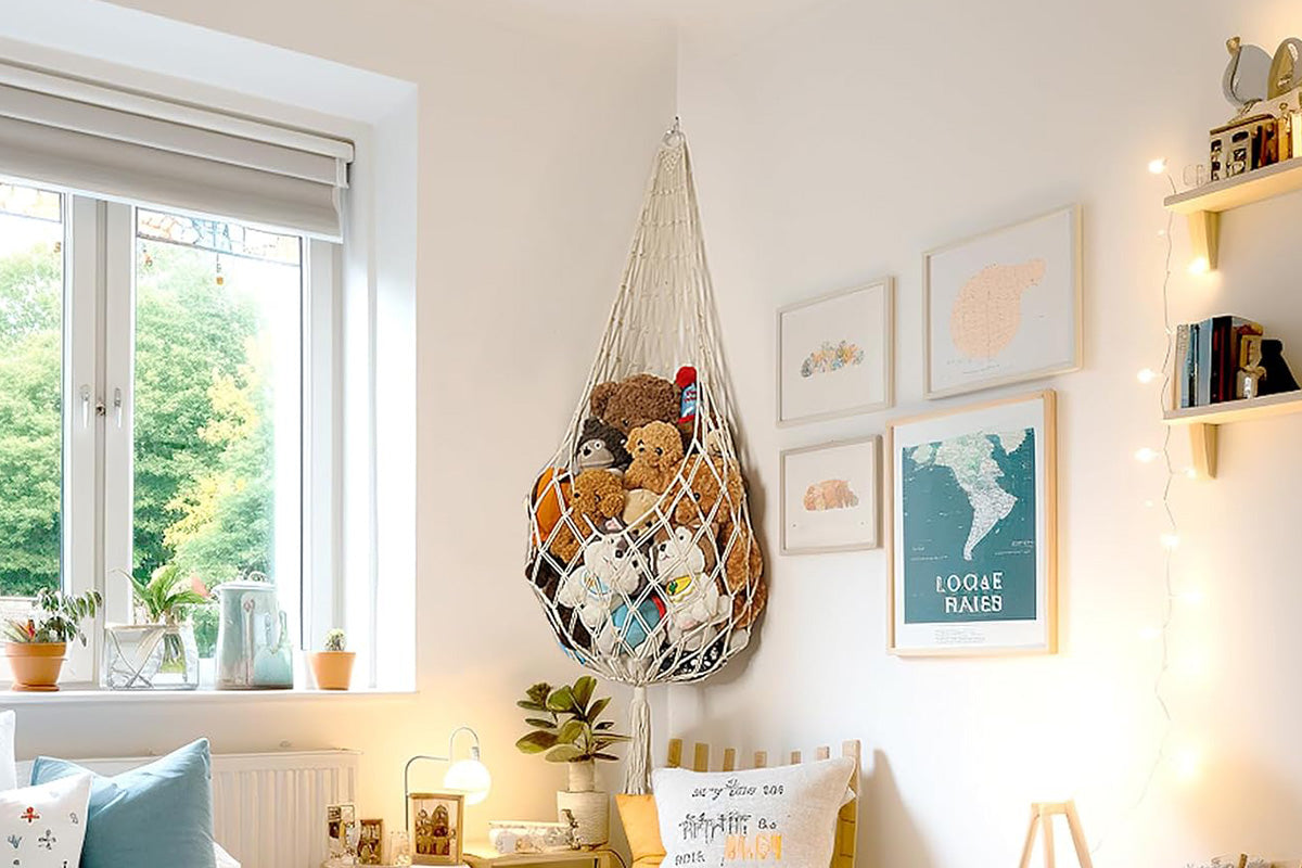 Stuffed Animal Storage Organizers Stuffed Animal Hammock Hanging Plush Toy Holder