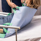 Absorbent Bed Pad Washable and Leak-Proof with 8 Handles