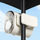 360 Rotatable 199-Speed Ice Cooling Clip Fan with Neck Lanyard TEC Semiconductor Cooling Fan Turbo Boost Wind