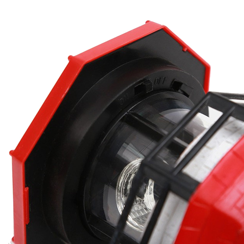 LED Outdoor Solar Lighthouse with Rotating Beacon