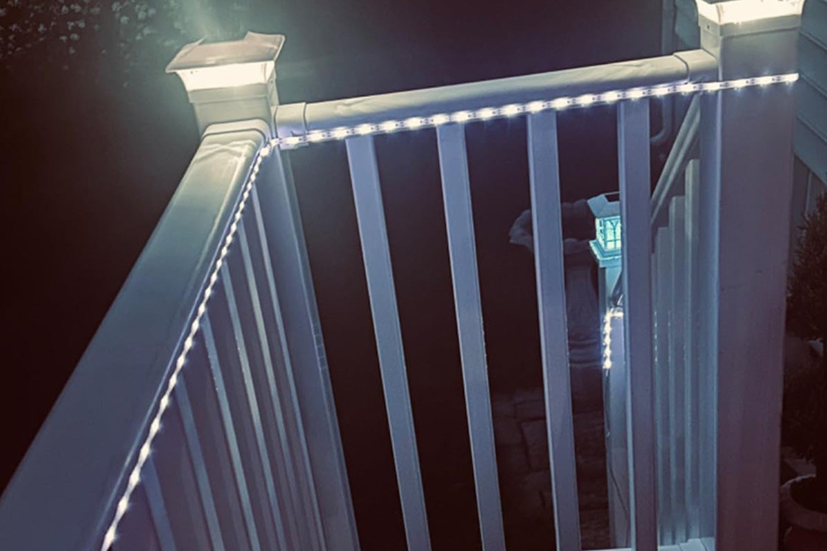 5 Meter Solar LED Strip Lights for Garden Steps Stairs Pool Porch Pergola Decor