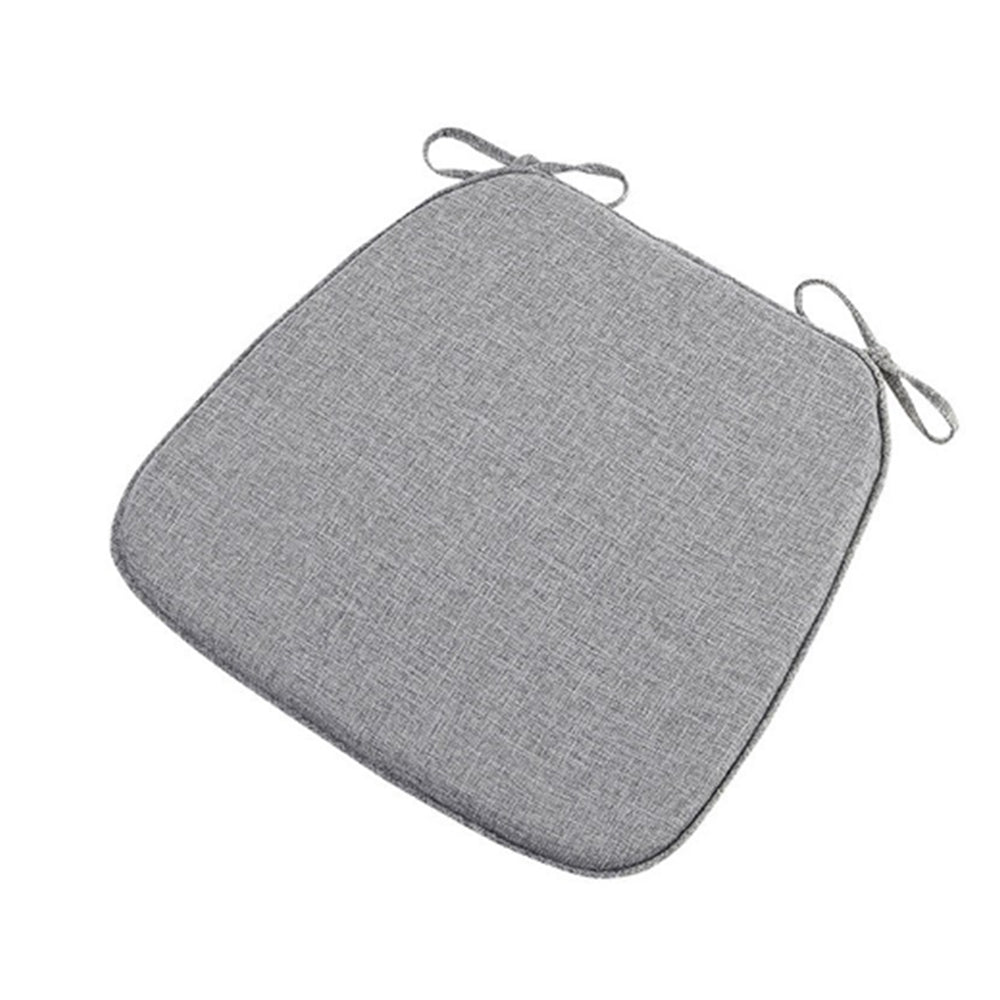 Hoof-Shape Non-Slip Chair Cushion With Ties