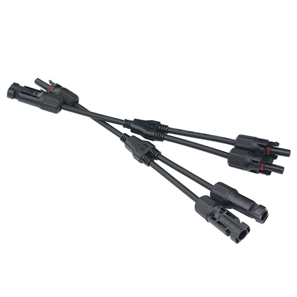 2Pcs Solar Y Connector for Cable Plug Inline Solar PV Panel