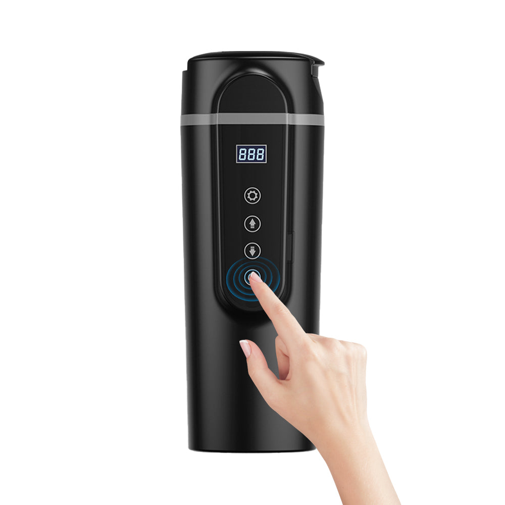 12V/24V Portable Water Boiler Heated Travel Mug Car Electric Kettle