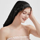Extra Long Satin Sleep Cap with Soft Elastic Band