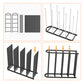 3/4 Tiers Non-Woven Fabric Shoes Storage Rack