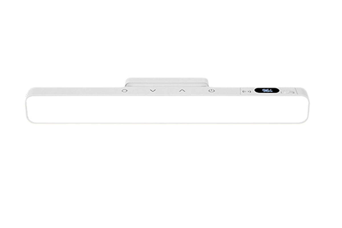 Magnetic Rechargeable LED Light Bar with 5 Colors Touch and Remote Control Battery Display