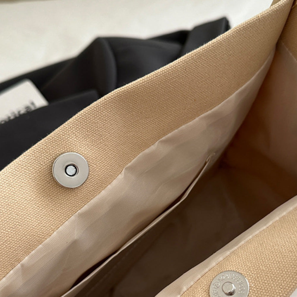 Large Canvas Tote Bag For Women With Compartments Crossbody Bag Purse Bag With Pockets