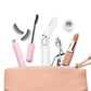 Womens Electric Hair Trimmer Painless Body & Bikini Line Grooming Kit with LED Light
