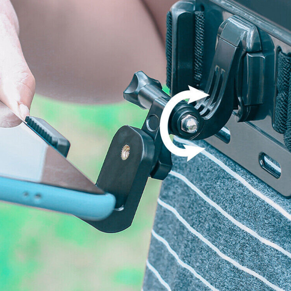 6-Piece Head Strap and Chest Harness Mount Kit for Phone Action Camera