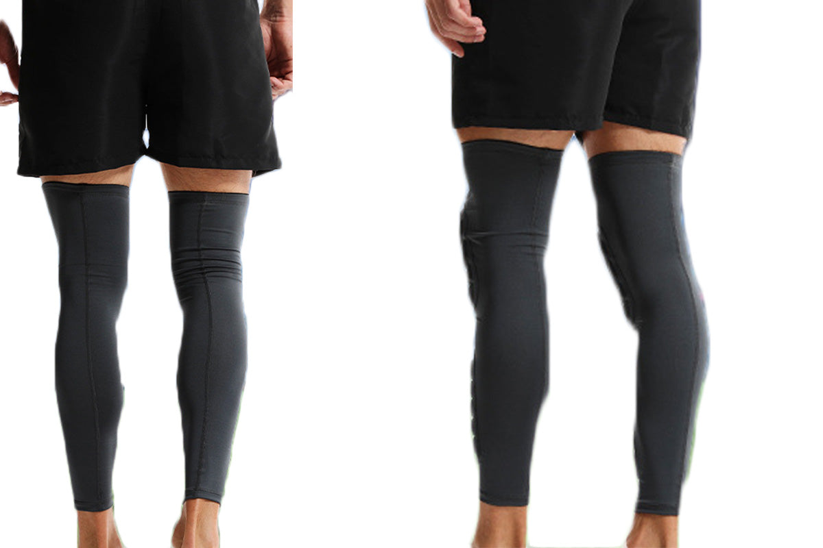 One Pair Knee Calf Padded Knee Braces Knee Sleeve Calf Shin Guard
