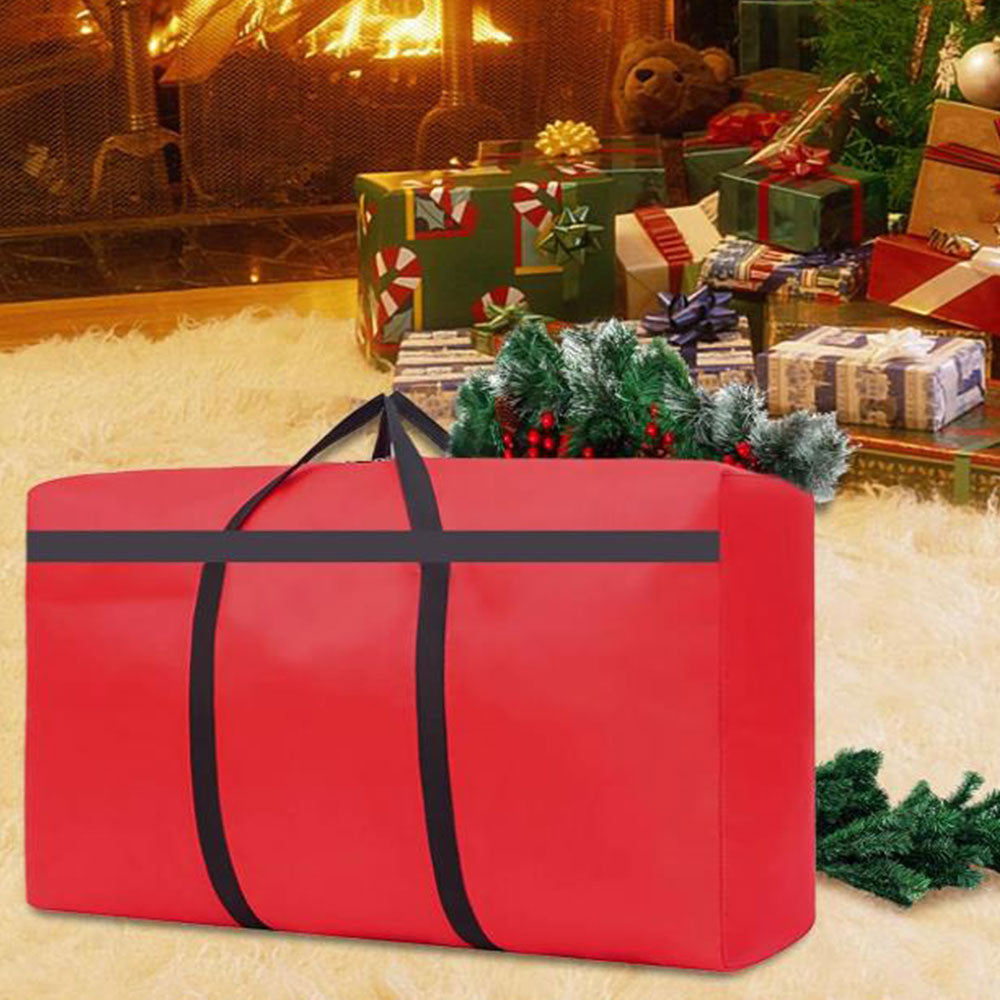 100x28x58CM Water-Resistant Small Christmas Tree Storage Bag Xmas Tree Furniture Bag
