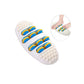 2Pcs Elliptical Foot Massagers Roller Press Foot Finger Press Plates