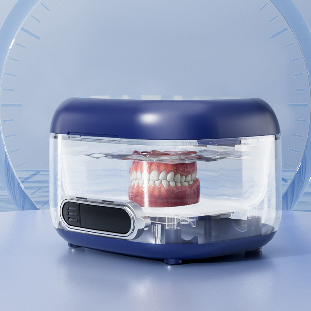 Portable Retainer Cleaner Appliance Cleaning Machine USB Rechargeable