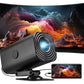 Mini Projector 1080P Portable Video Projector Smart Projector for Phone PC Laptop