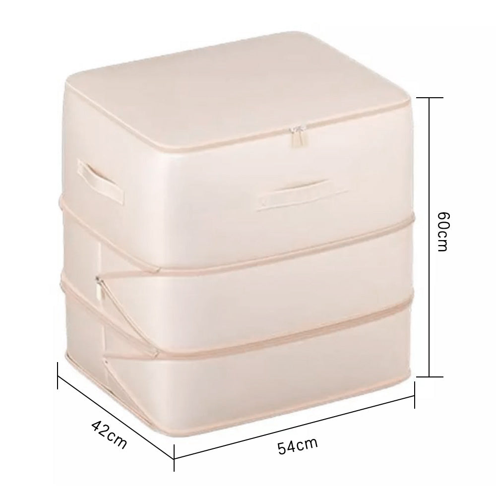 3 Layer Ultra Space Saving Self Compression Organizer Heavy Duty Moving Storage Bag
