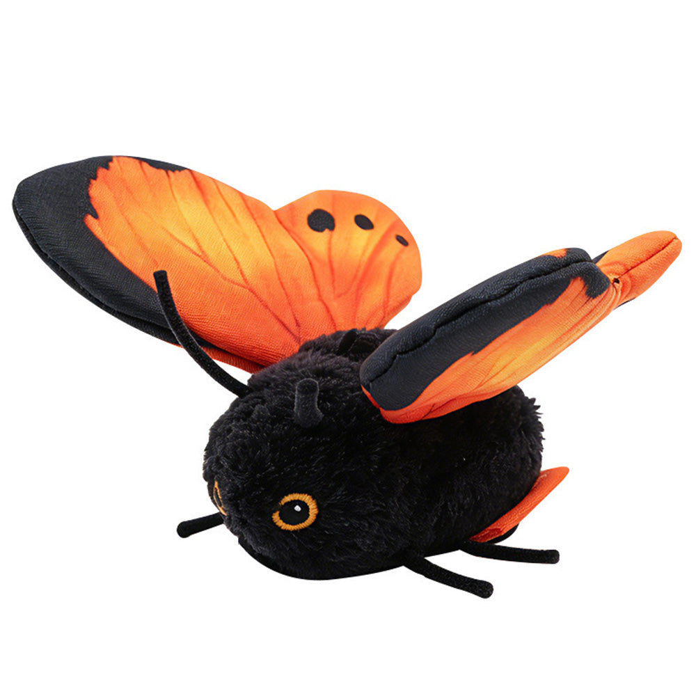 Electric Butterfly Cat Toy with Flapping Wings 3 Modes and Touch Activation