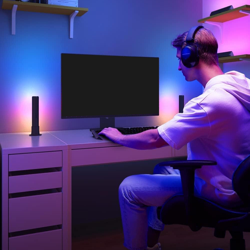 Smart LED backlight bars Work with Alexa and Google Assistant