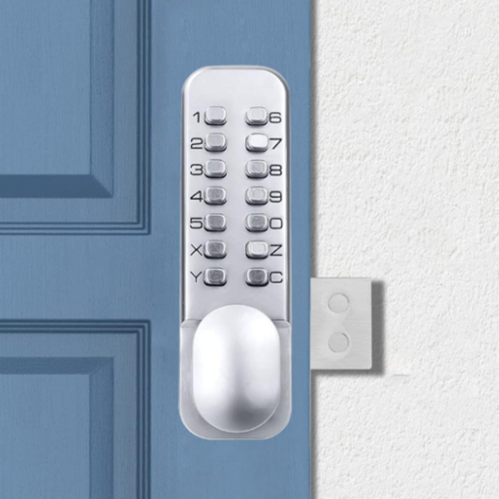 Keyless Entry Lock Mechanical Door Lock with Keypad Set Waterproof Lock