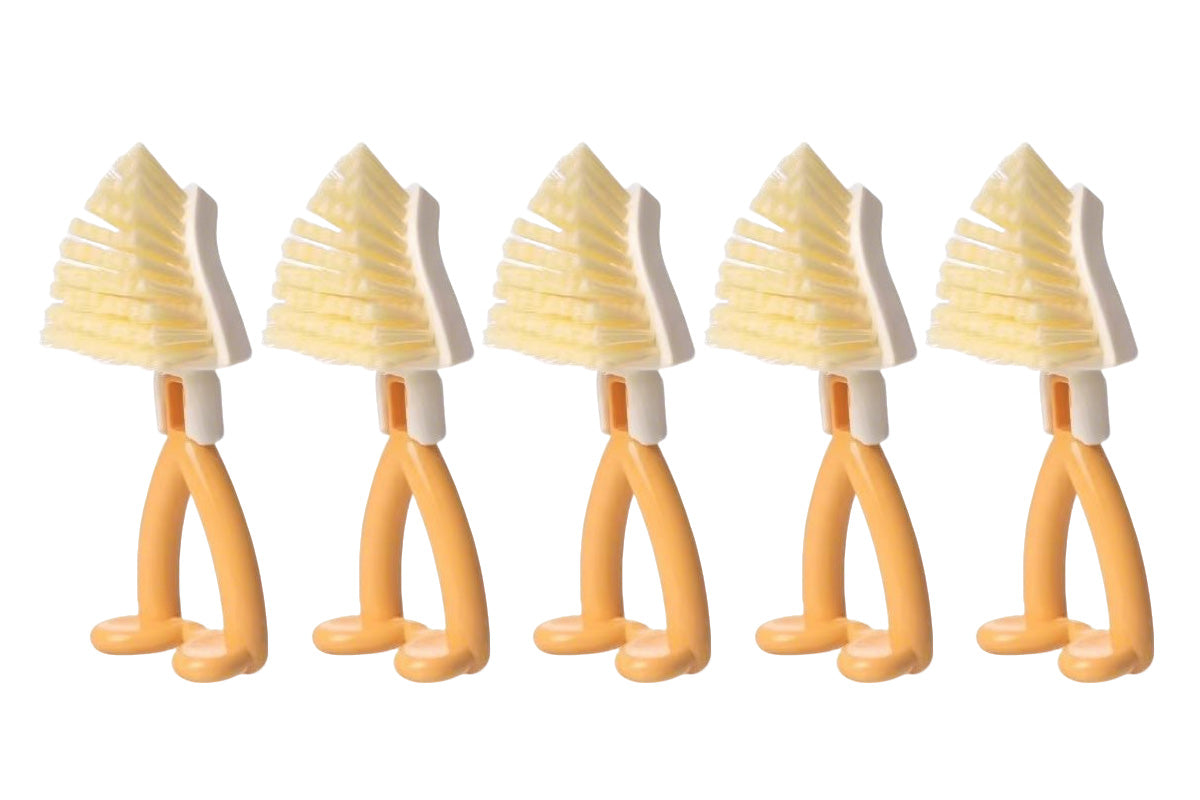 5pcs Kitchen Dish Brushes Standable Kitchen Sink Cleaning Brushes
