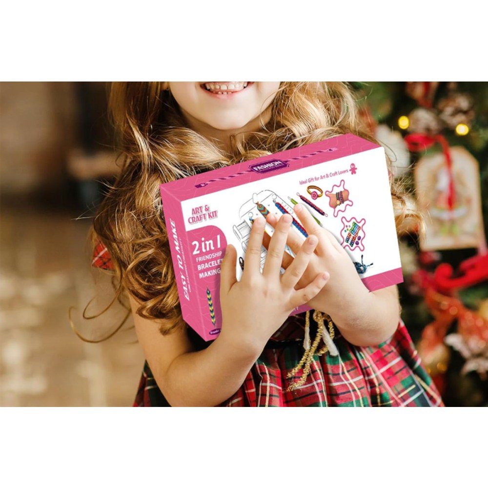 DIY Friendship Bracelet Making Kit Arts and Crafts