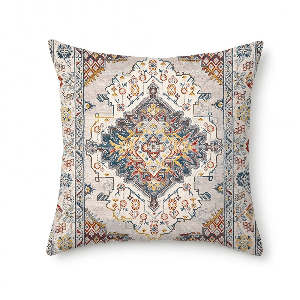 Bohemian Short Plush Decorative Throw Pillow Cover 45x45cm
