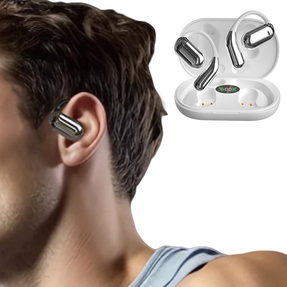 TWS Ear Headphones Wireless Bluetooth 5.3 Open Ear Hook Sport Earphones